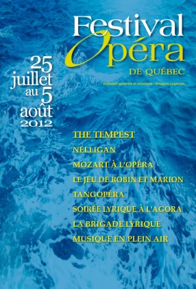 Visuel, Festival d'Opéra 2012